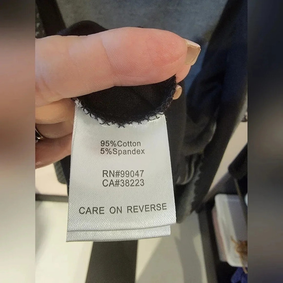 Vintage Concept Mixed Fabric Cowl Neck Top - Picture 6 of 7